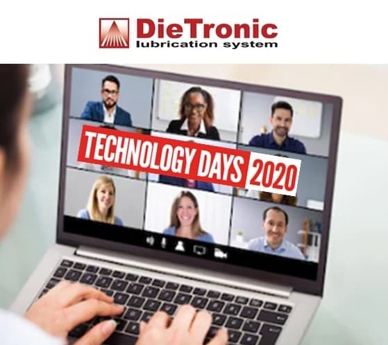 TECHNOLOGY DAYS 2020 WEBINAR ON THE ADVANTAGES OF A CONTROLLED LUBRICATION